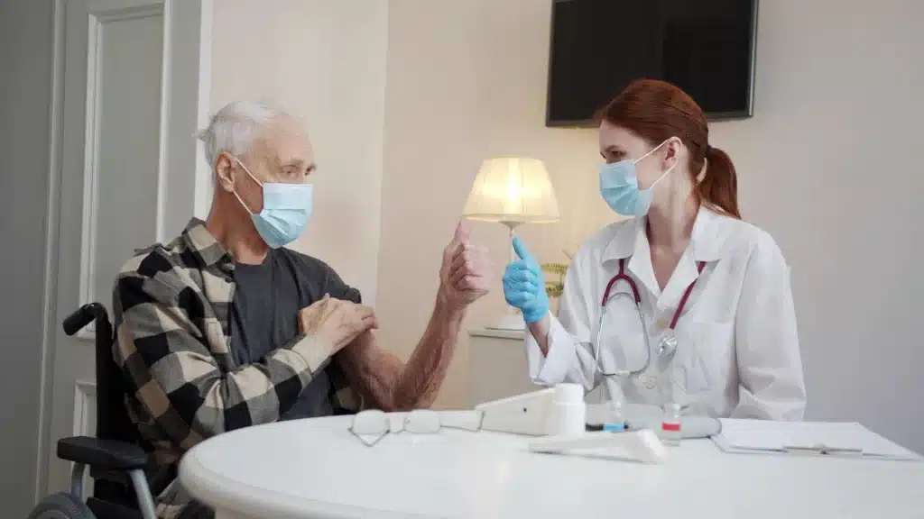 Atención médica a domicilio